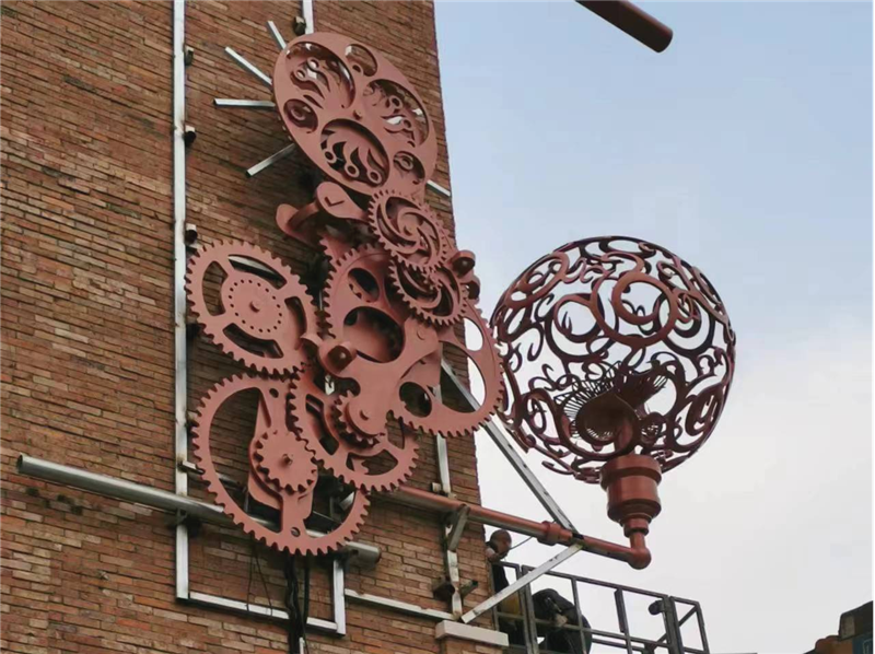 創(chuàng)意景觀(guān)小品，激活九江大中路商業(yè)街客流